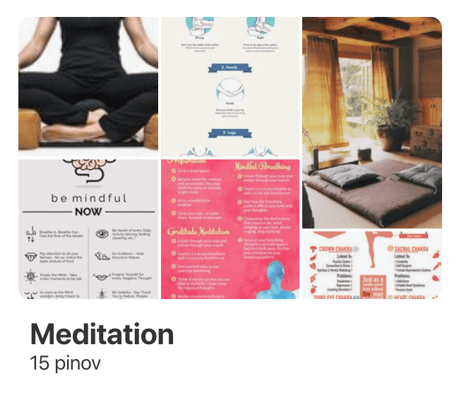 pinterest meditation